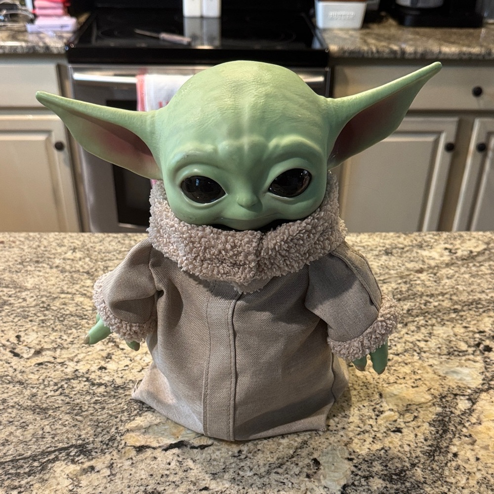 Mattel Green and Gray Baby Alien Doll